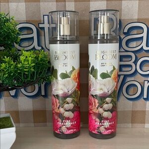 Bath & Body Works Brightest Bloom Fragrance Mist X2